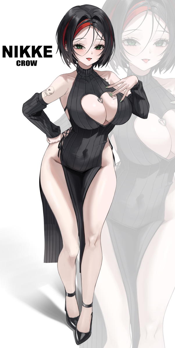 This is a pixiv picture whose title is crow(CM).