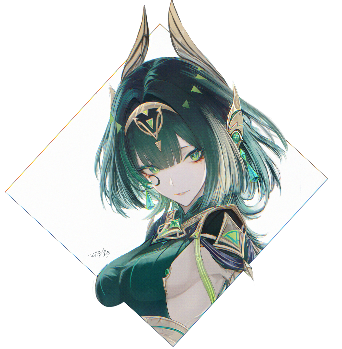 This is a pixiv picture whose title is ネフェル.