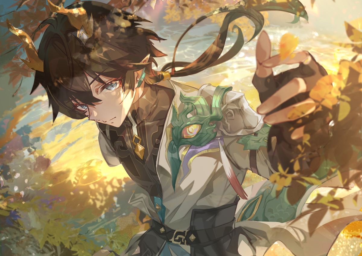 This is a pixiv picture whose title is 丹恒・騰荒.