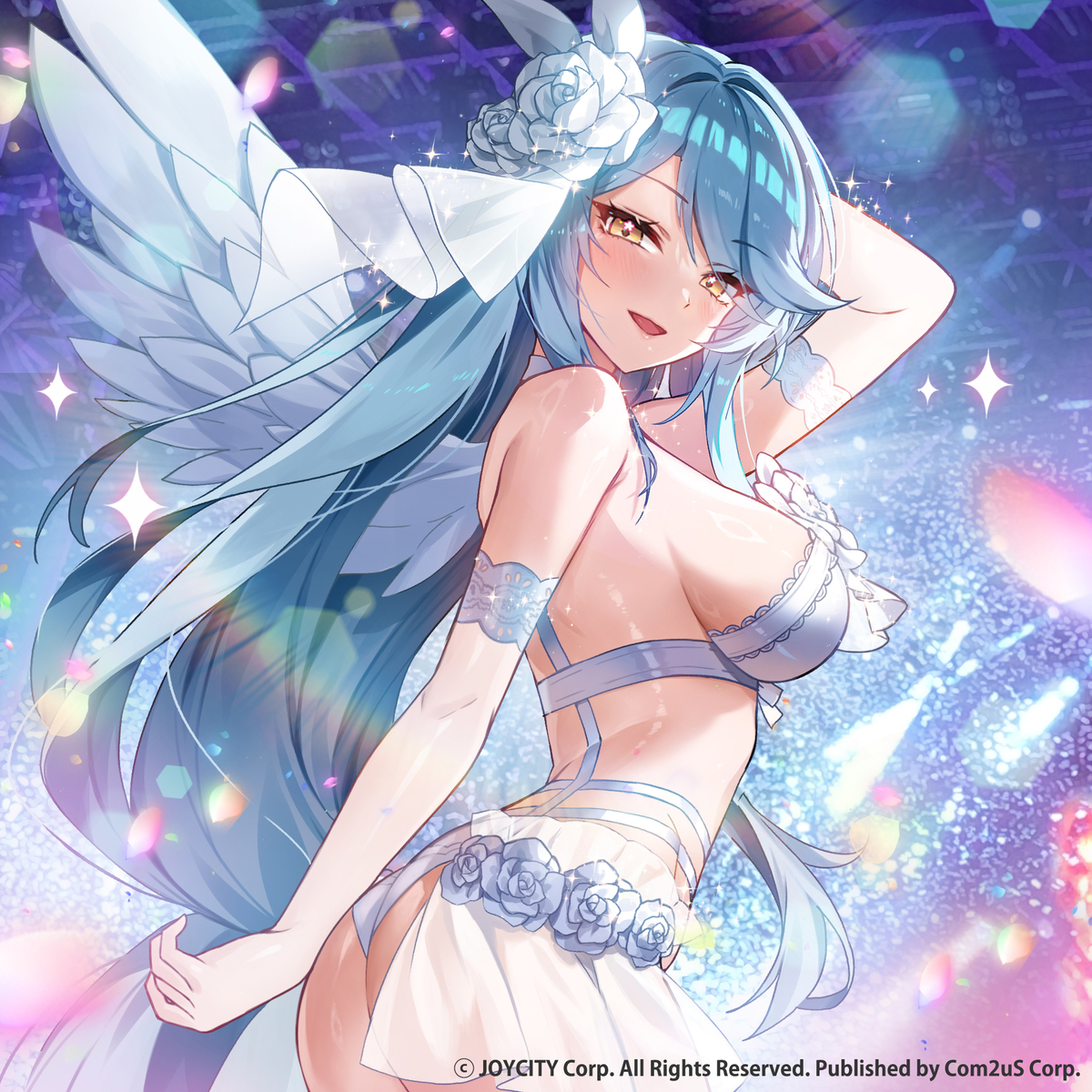 This is a pixiv picture whose title is 【お仕事】Starseed: Asnia Trigger.