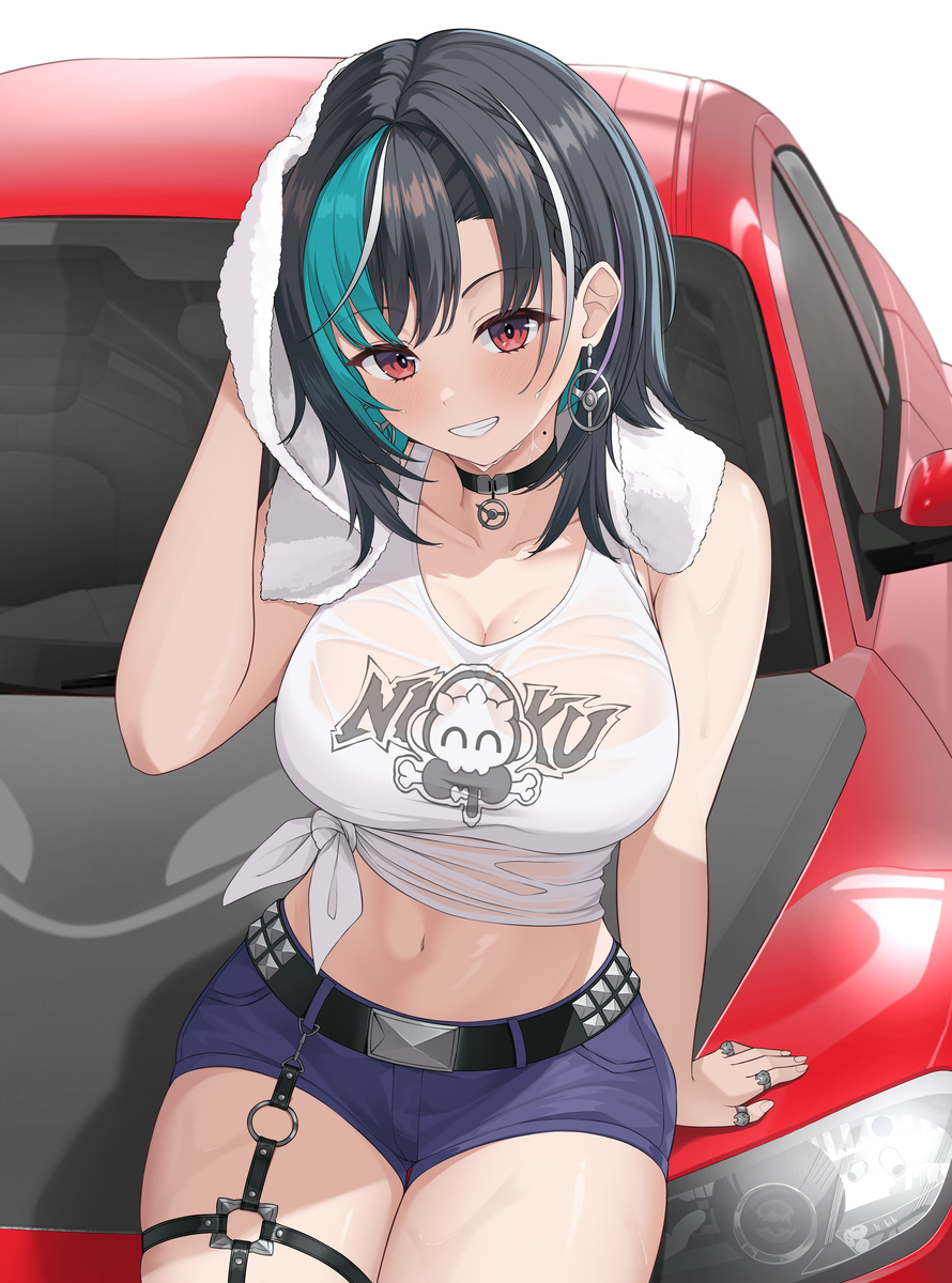 This is a pixiv picture whose title is ちは🎧🔧.