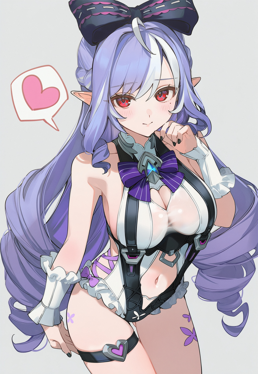 This is a pixiv picture whose title is 水着ビビアン.