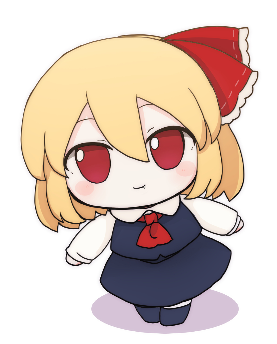 This is a pixiv picture whose title is ふもルーミア.