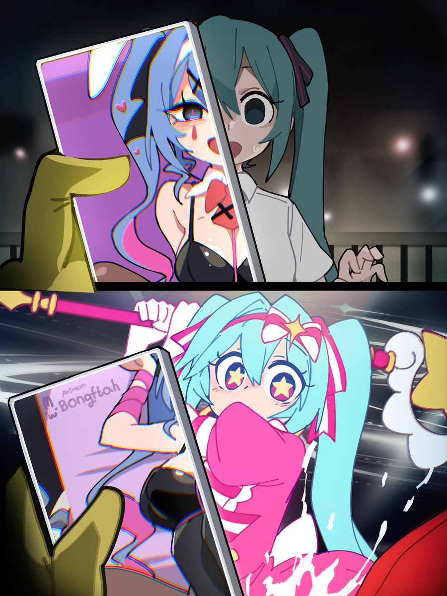 This is a pixiv picture whose title is バレる.