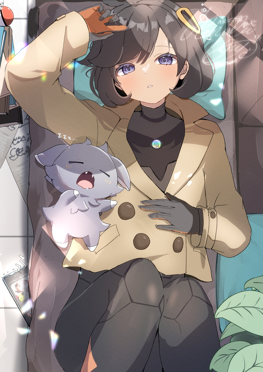 This is a pixiv picture whose title is ふぁ……いま…なんじぃ？.