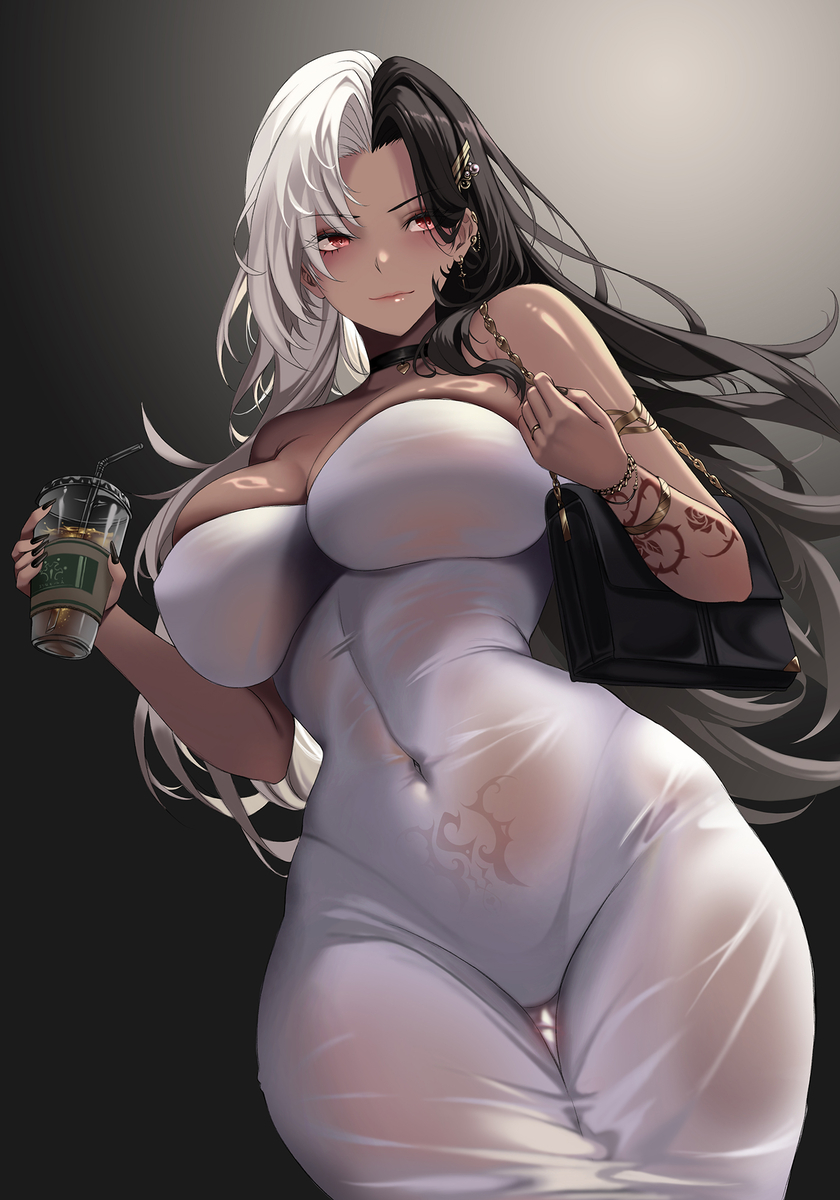 This is a pixiv picture whose title is NIKKE  Rosanna: Chic Ocean.