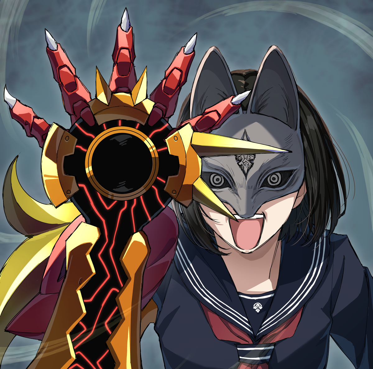 This is a pixiv picture whose title is 奪え！すべて！この手で！.