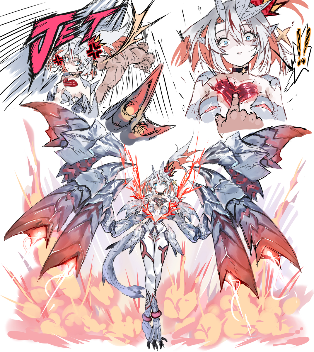 This is a pixiv picture whose title is バルファルク.