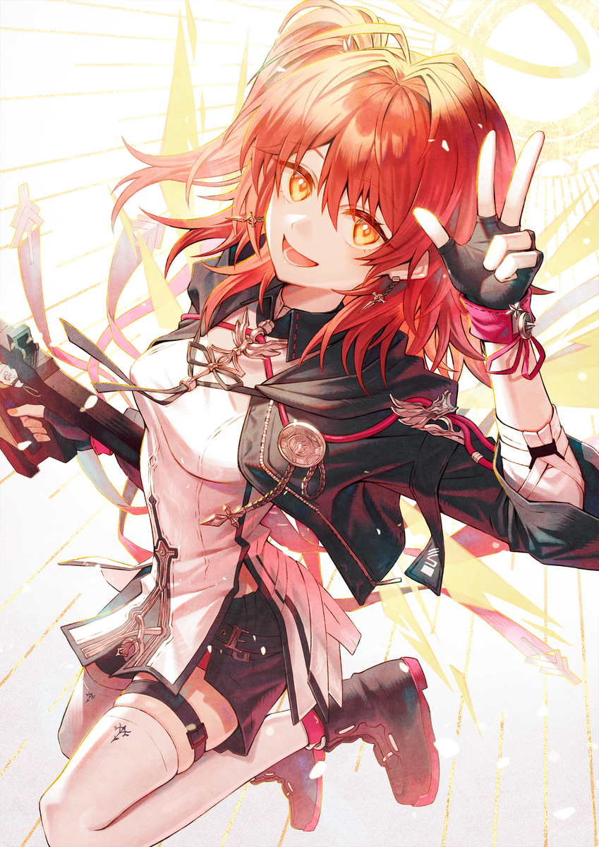 This is a pixiv picture whose title is アークナイツ 新約エクシア.