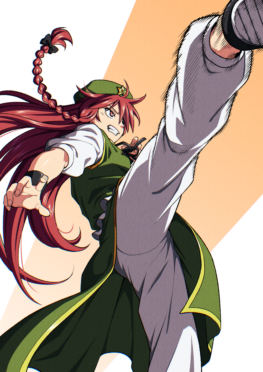 This is a pixiv picture whose title is 美鈴.