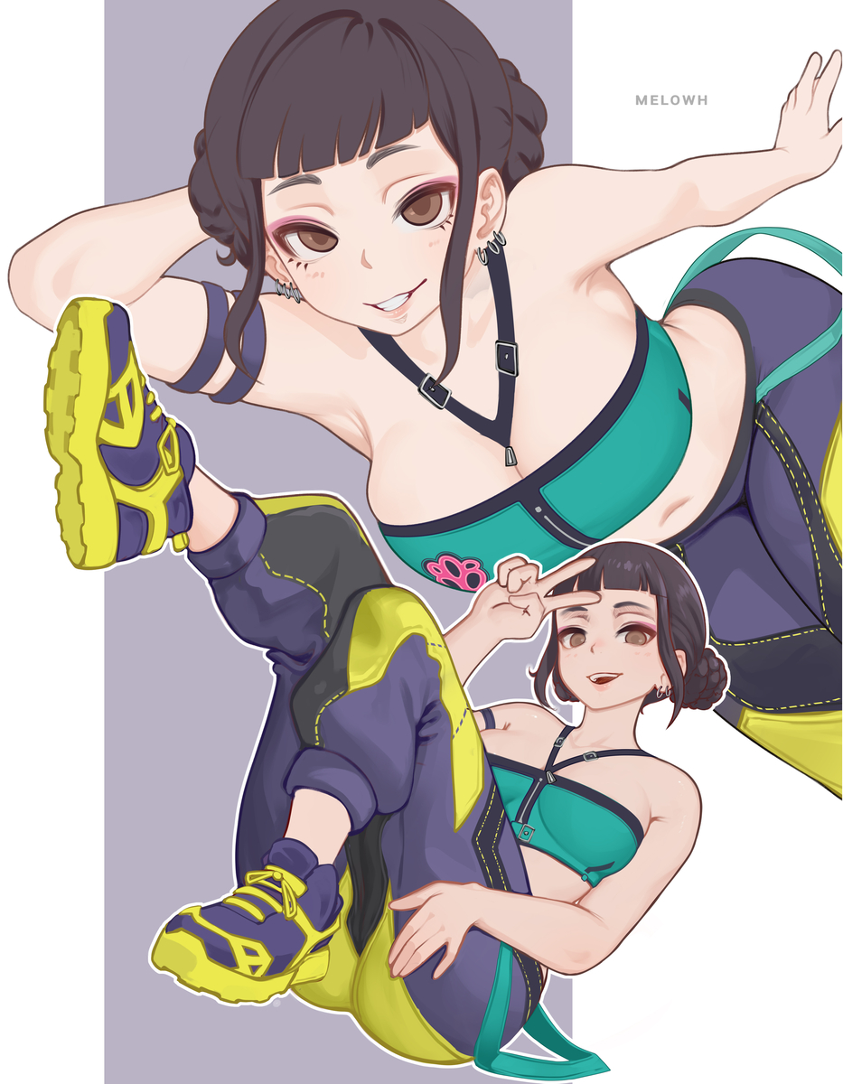 This is a pixiv picture whose title is Zoey.