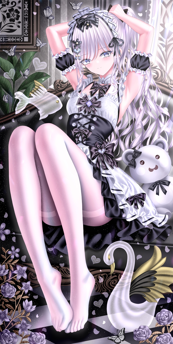 This is a pixiv picture whose title is 🔲.