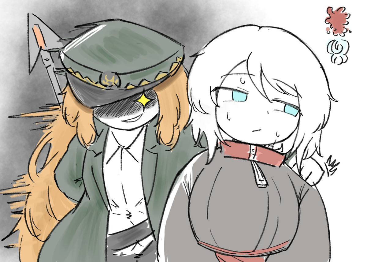 This is a pixiv picture whose title is ﾌﾟﾖﾑﾝらくがき.