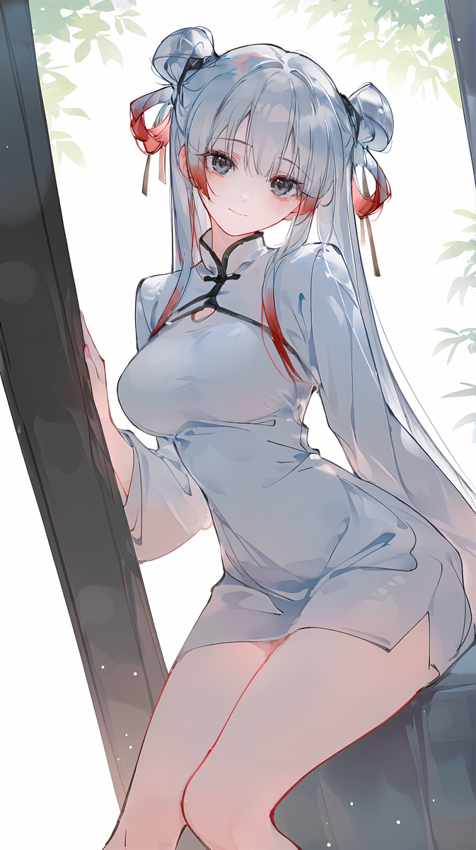 This is a pixiv picture whose title is 【卜卜】仙子，小师妹，还是……妻子？.