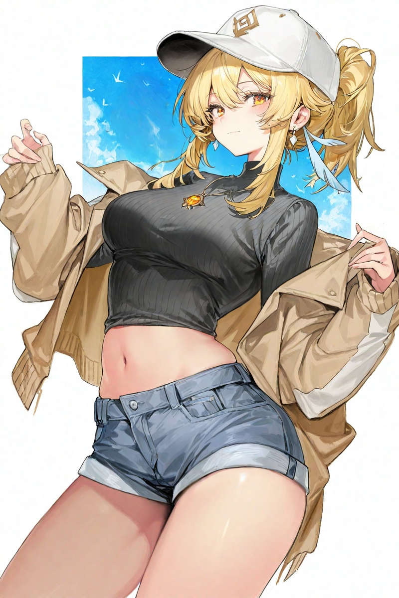 This is a pixiv picture whose title is ショートポニテ 蛍.