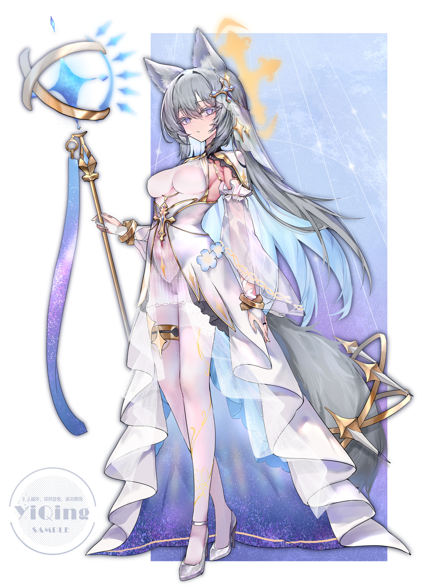 This is a pixiv picture whose title is 约稿miho.