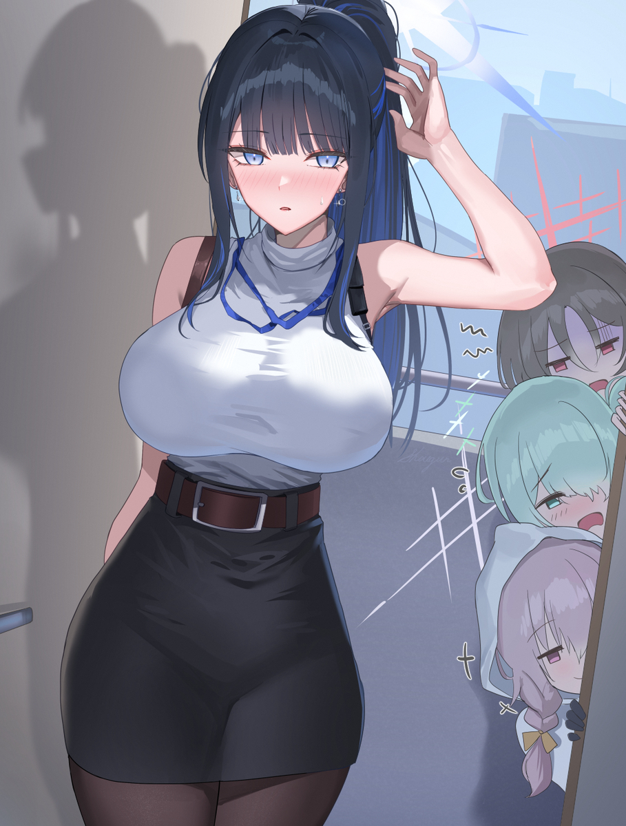 This is a pixiv picture whose title is 二人きりデート.