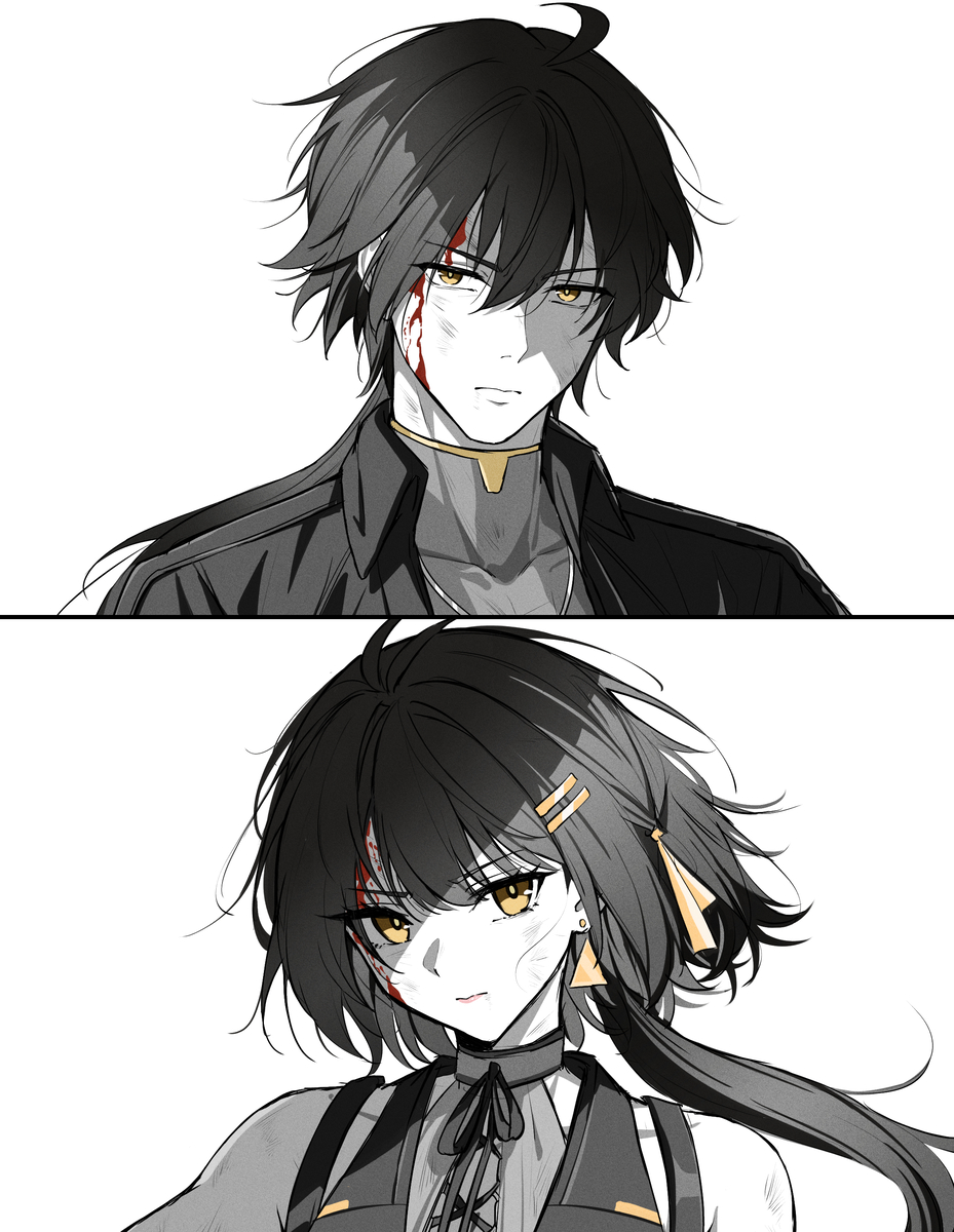 This is a pixiv picture whose title is 漂泊者.