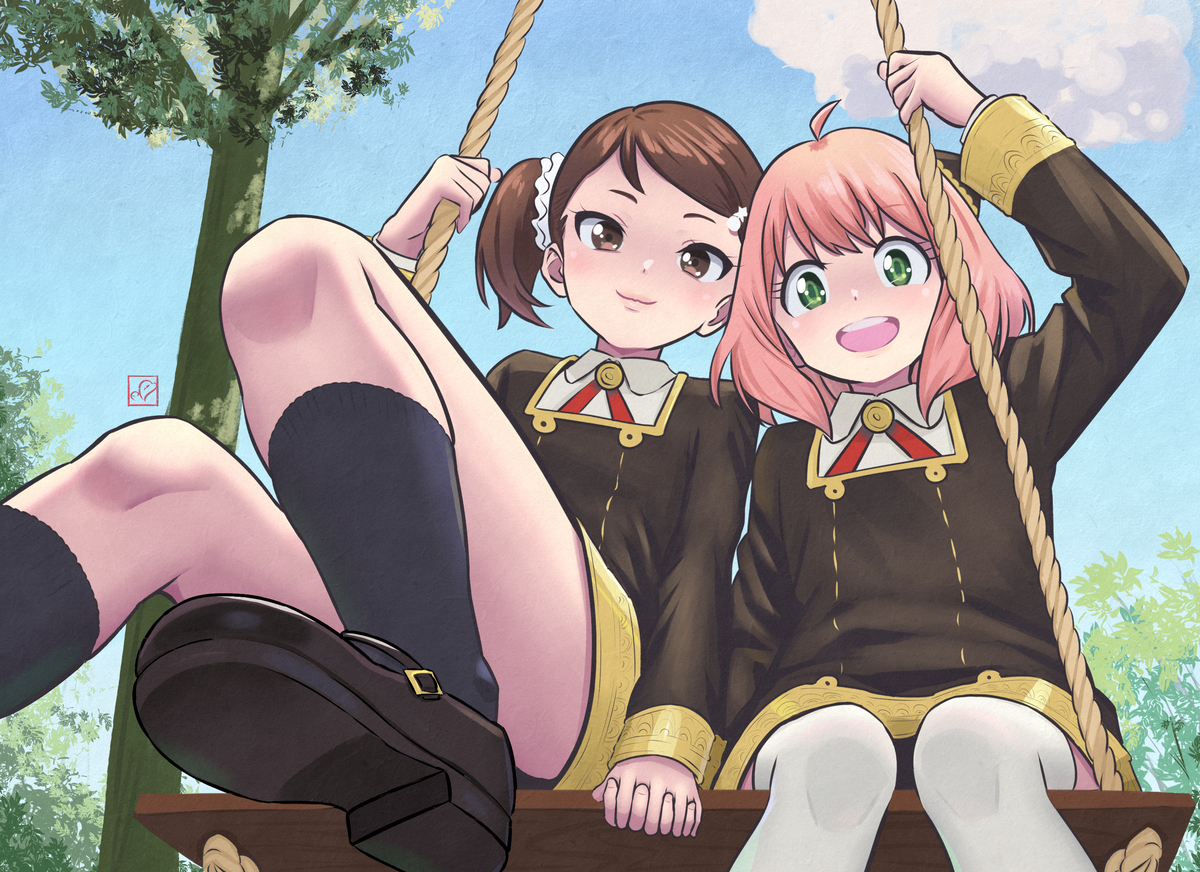 This is a pixiv picture whose title is Anya, Becky.
