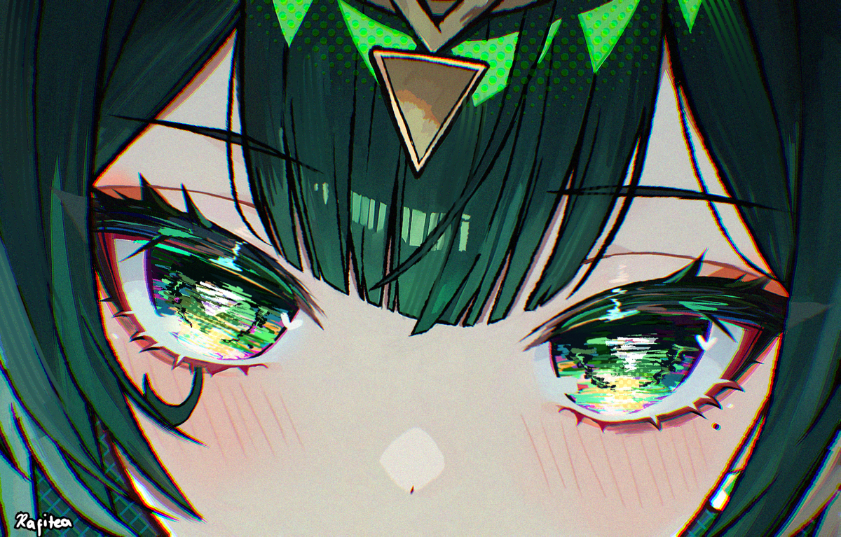 This is a pixiv picture whose title is nefer eyes.