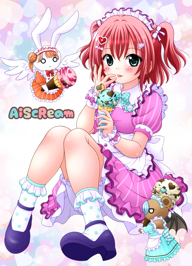 This is a pixiv picture whose title is 愛♡スクリ～ム　ルビィちゃん.