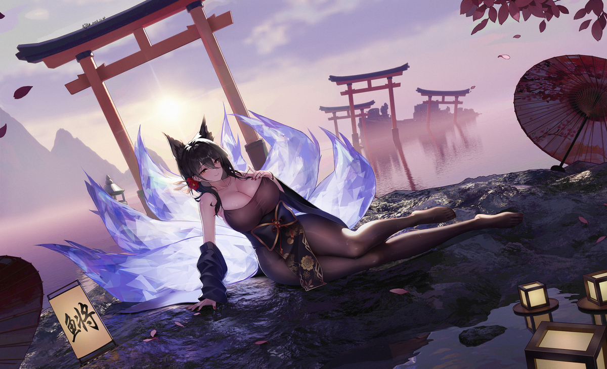 This is a pixiv picture whose title is oumi~.