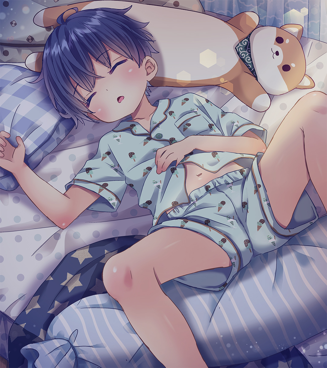 This is a pixiv picture whose title is 寝る子は育つ✨.