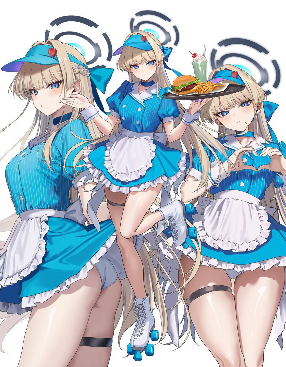 This is a pixiv picture whose title is ウエートレストキ.