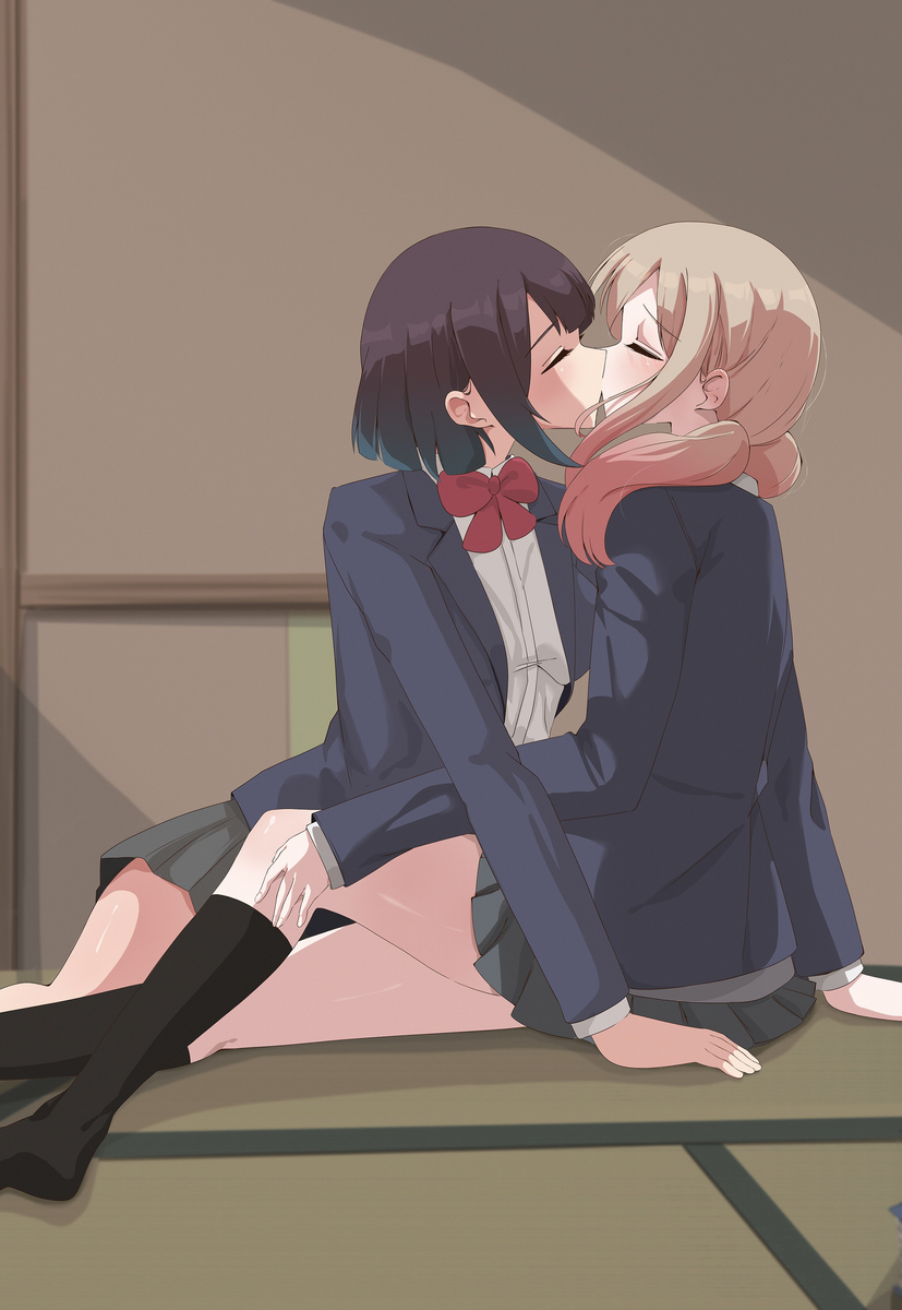 This is a pixiv picture whose title is 優と涼.