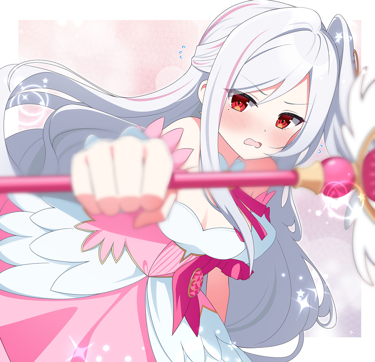 This is a pixiv picture whose title is ヘヴィキャリバー.