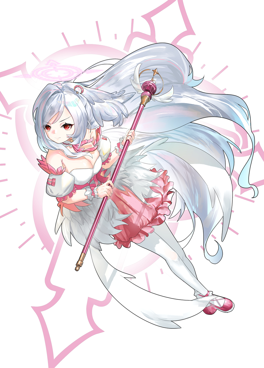 This is a pixiv picture whose title is 魔法少女铃美.