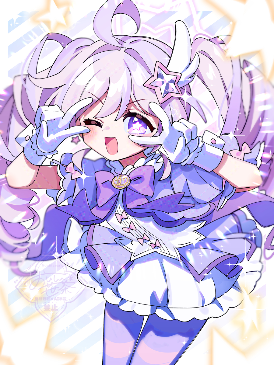 This is a pixiv picture whose title is ブルアカ絵.