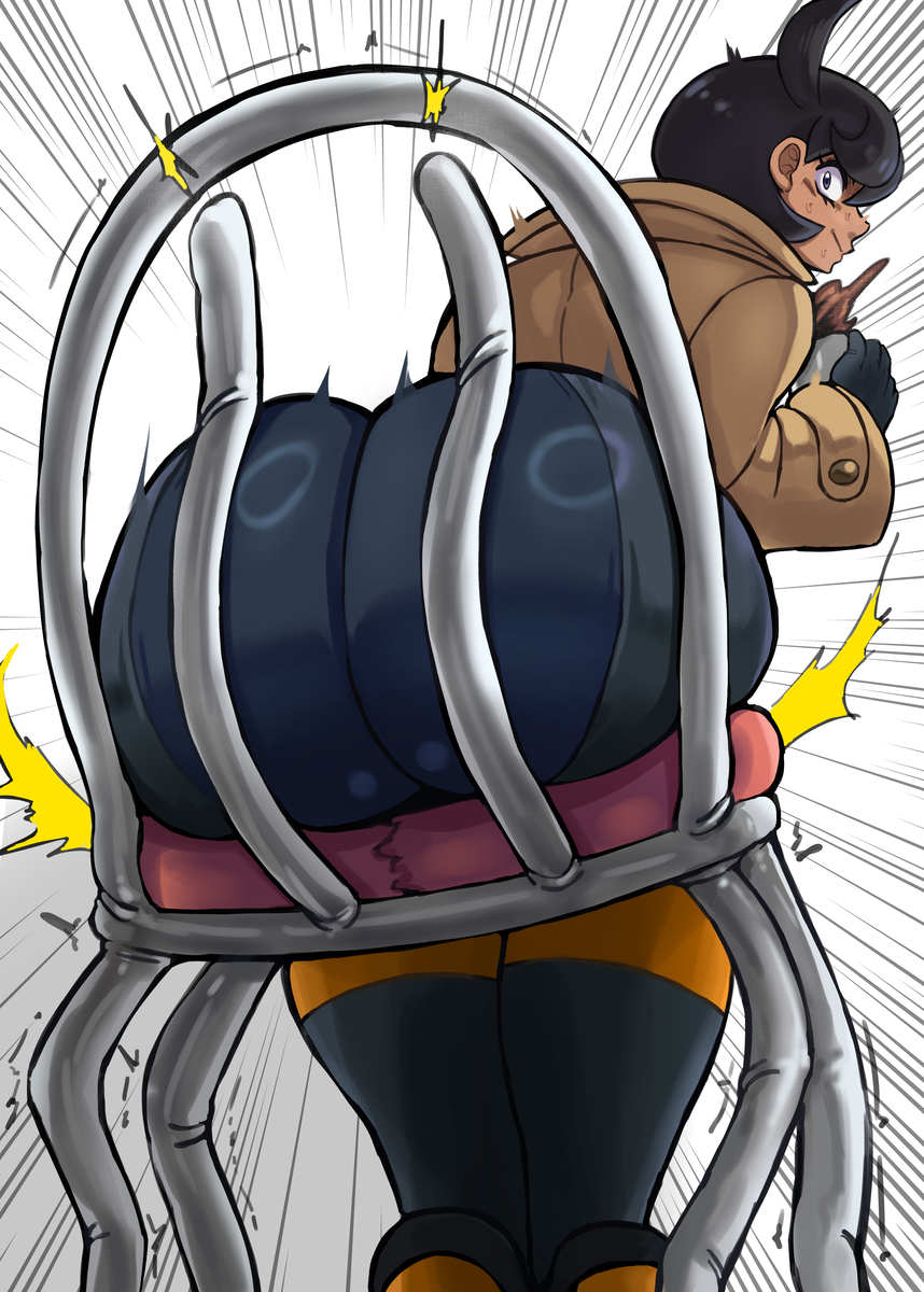 This is a pixiv picture whose title is heavy detective.