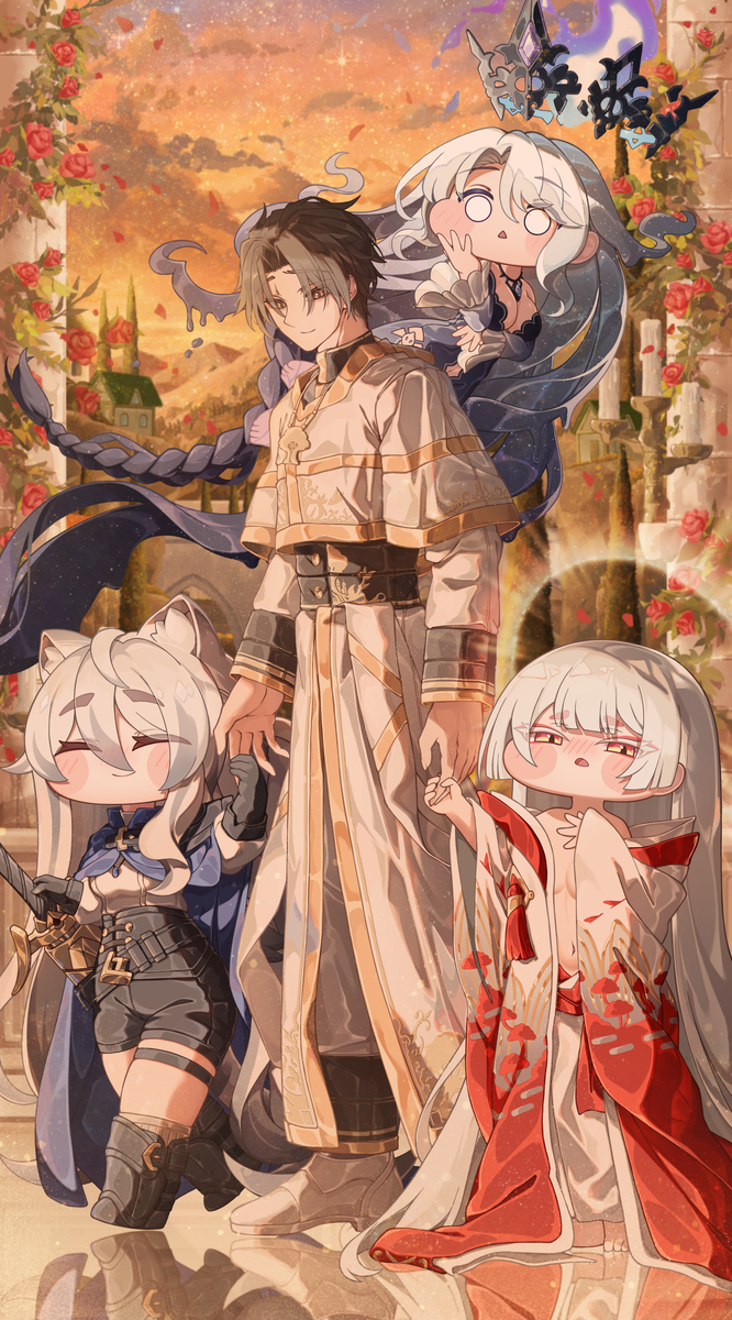 This is a pixiv picture whose title is Trickcal 🌳🌳.