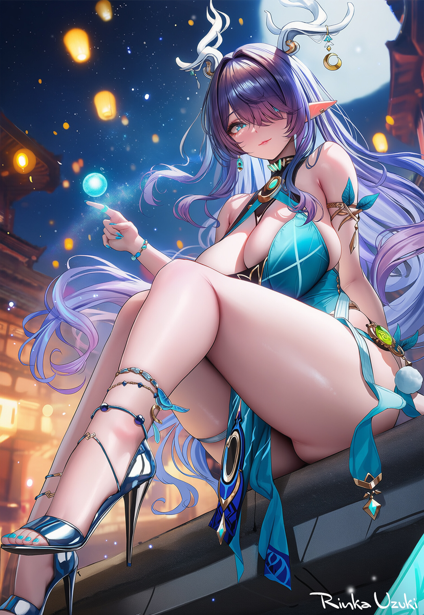 This is a pixiv picture whose title is Lauma.