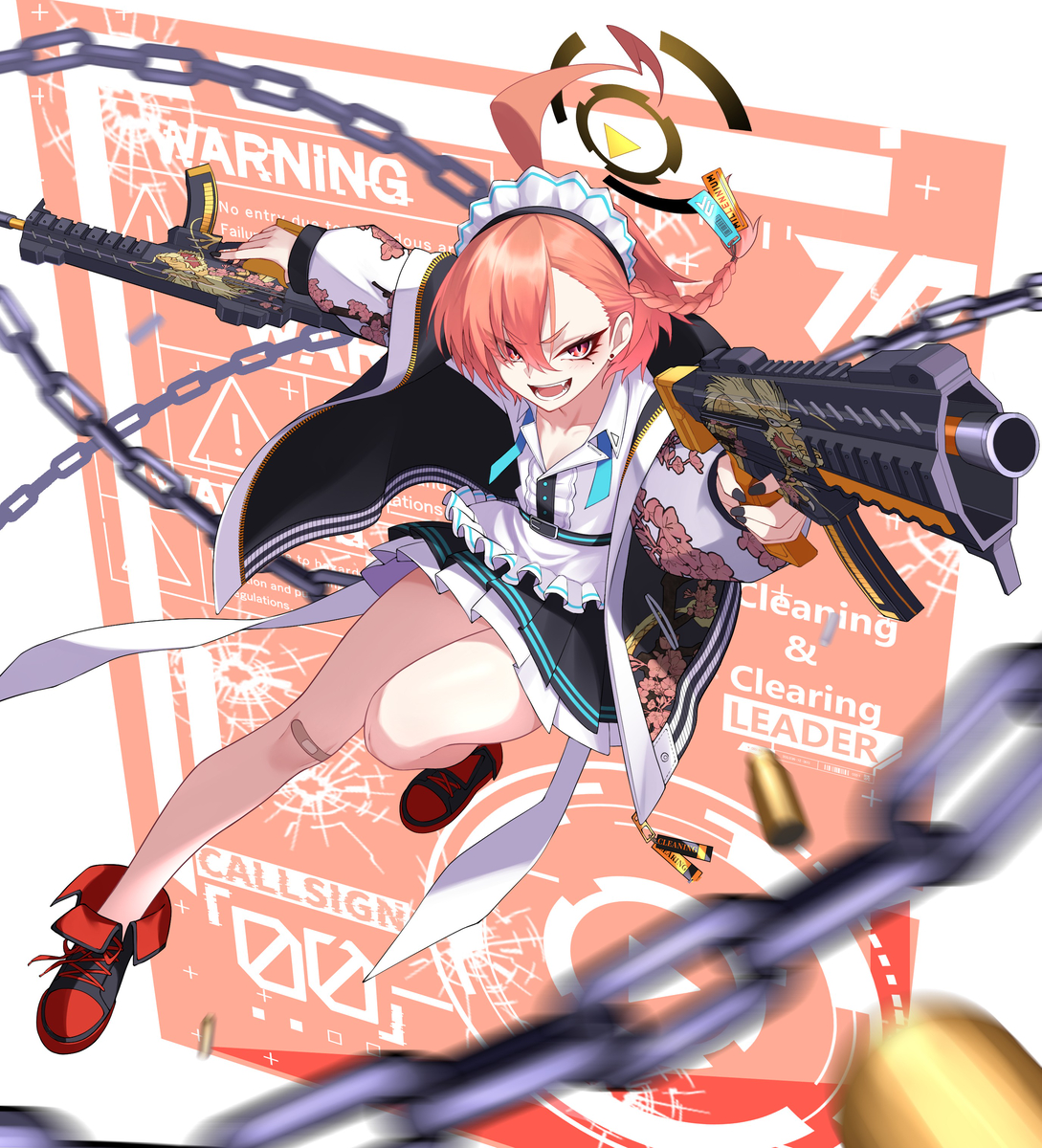 This is a pixiv picture whose title is 美甘ネル/neru mikamo.