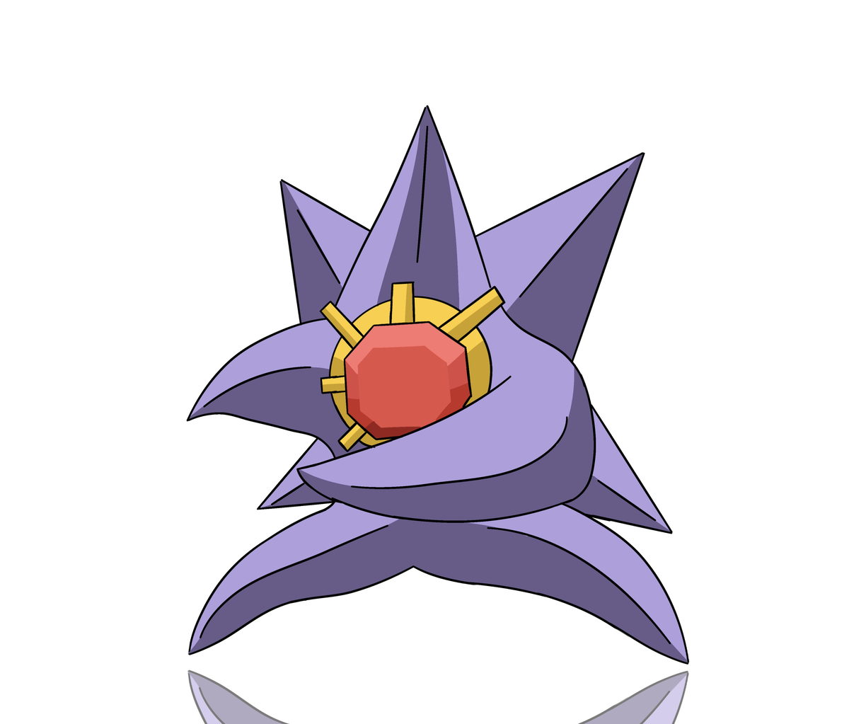 This is a pixiv picture whose title is 戦わなければ生き残れないメガスターミー.