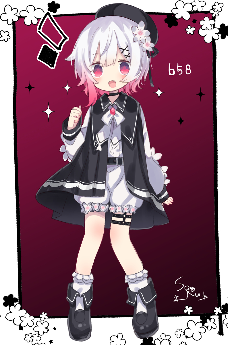 This is a pixiv picture whose title is 桜羽エマ.