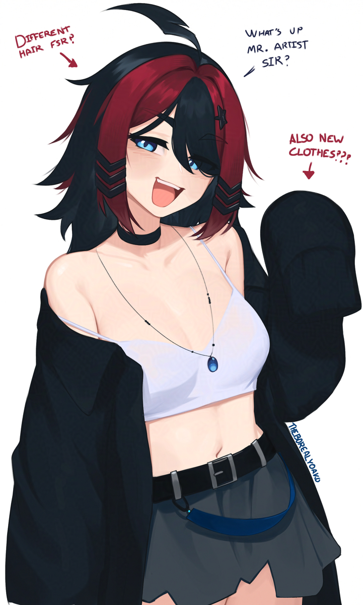 This is a pixiv picture whose title is rockstar phish.