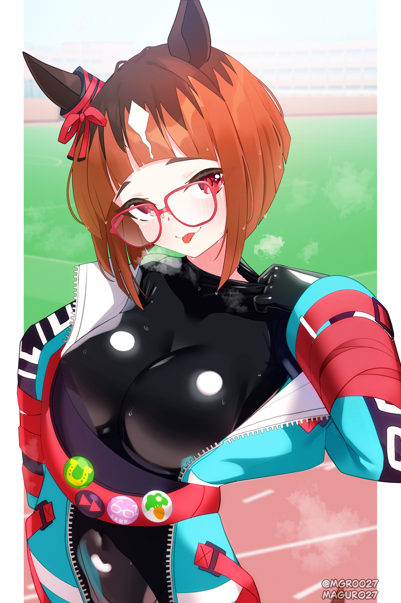 This is a pixiv picture whose title is レース後.