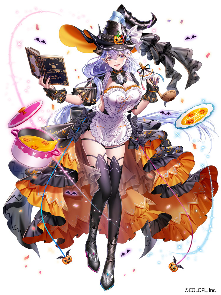 This is a pixiv picture whose title is 【白猫プロジェクト】ハロウィンシェヲル.