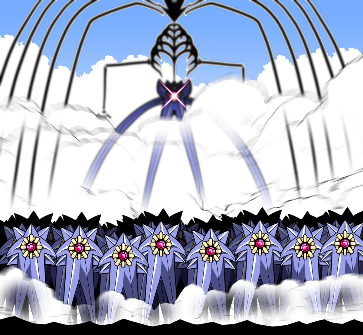 This is a pixiv picture whose title is 포켓몬 )) 유행이래서 그려봄.