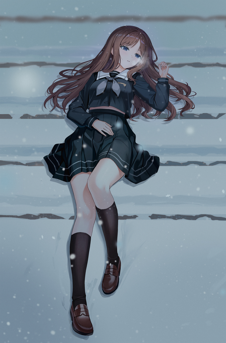 This is a pixiv picture whose title is 长崎素世.