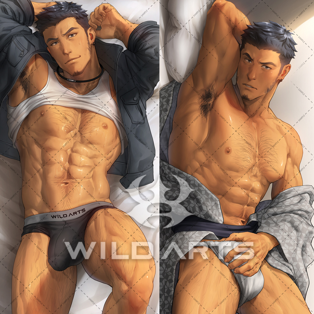 This is a pixiv picture whose title is 【再販！予約受付中】180cm等身大抱き枕カバー/その他グッズも.