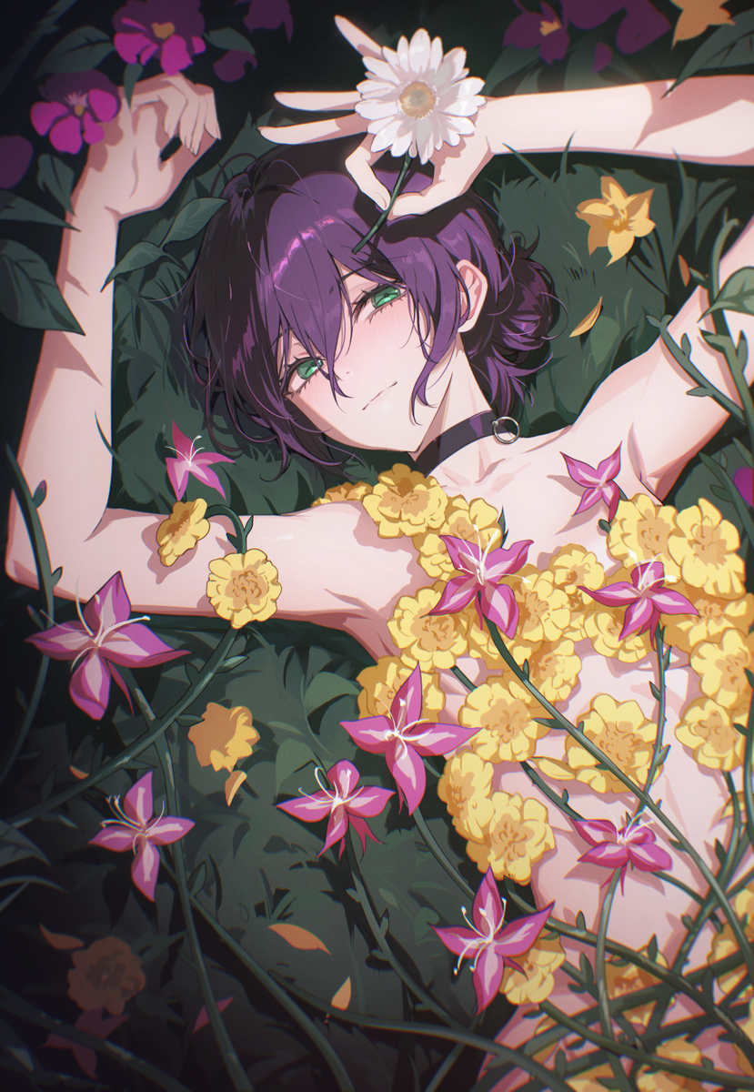 This is a pixiv picture whose title is IRIS OUT.