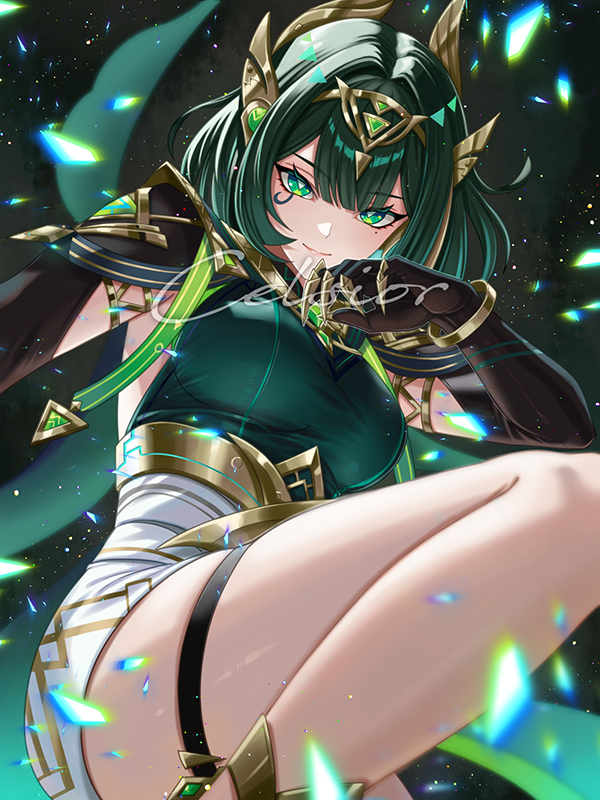 This is a pixiv picture whose title is ネフェル.