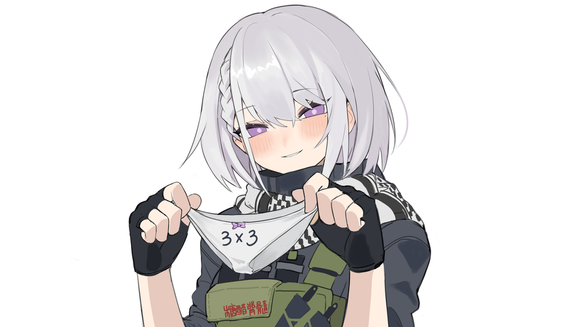 This is a pixiv picture whose title is 只是展示安全箱的麦晓雯.