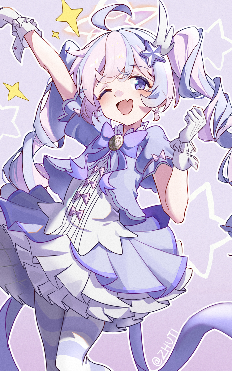 This is a pixiv picture whose title is 芋泥味魔法少女.