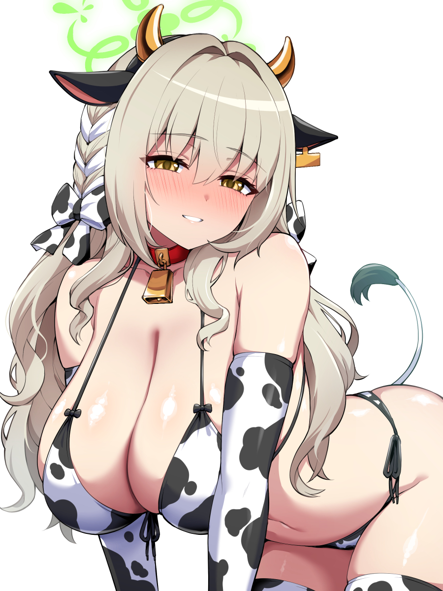 This is a pixiv picture whose title is ミヨ牛.