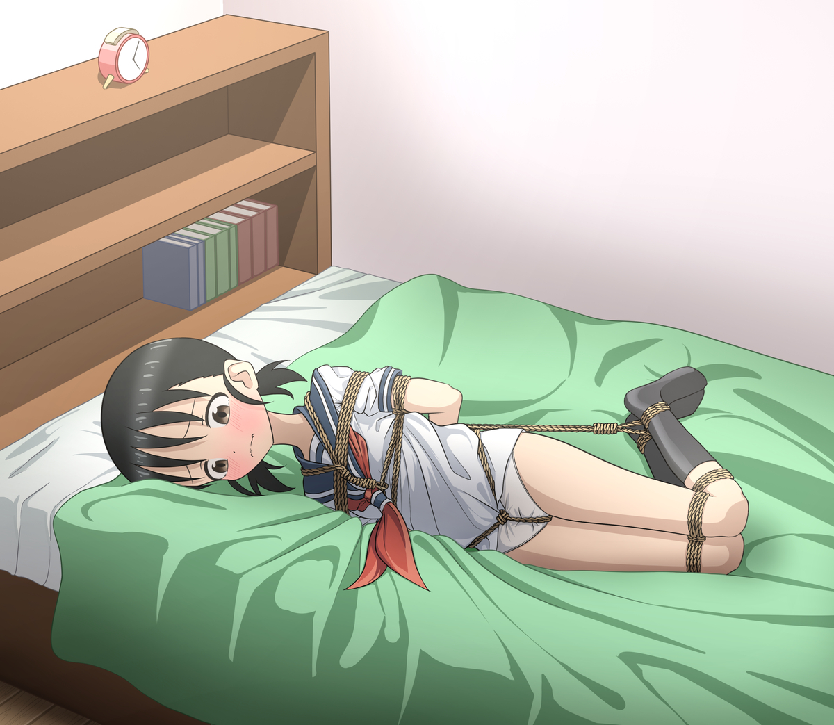 This is a pixiv picture whose title is 真野ちゃん【skeb】.